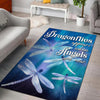 Dragonflies Appear When Angles Are Near Rug 06431