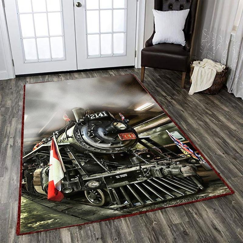 Locomotive Rug Steam Locomotive 2141 04622
