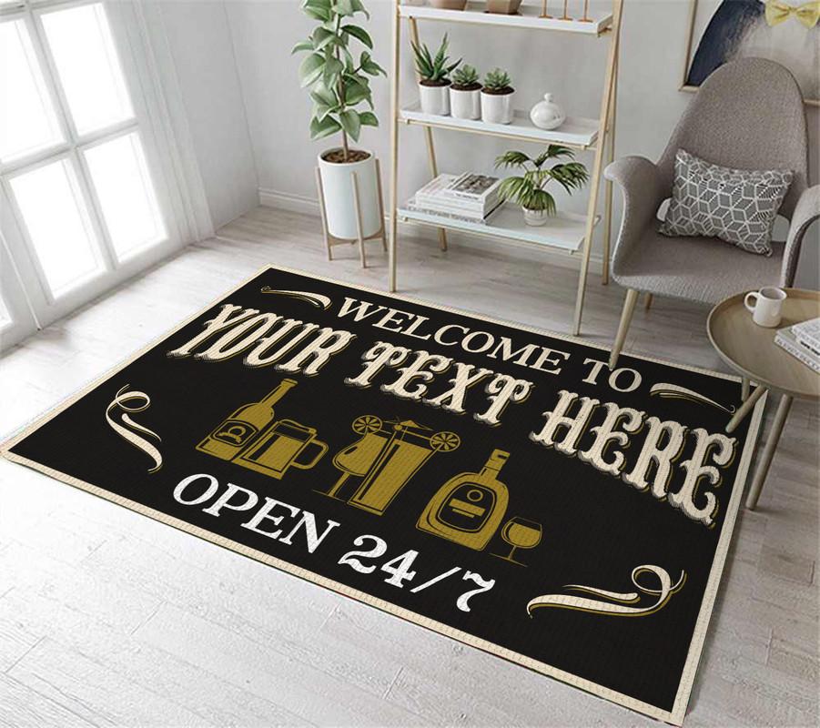 Personalized Welcome to Rug 05955