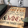 Coffee & Wine Rug 06147