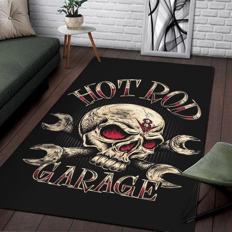 Hotrod Rug Hot Rod Garage 02782
