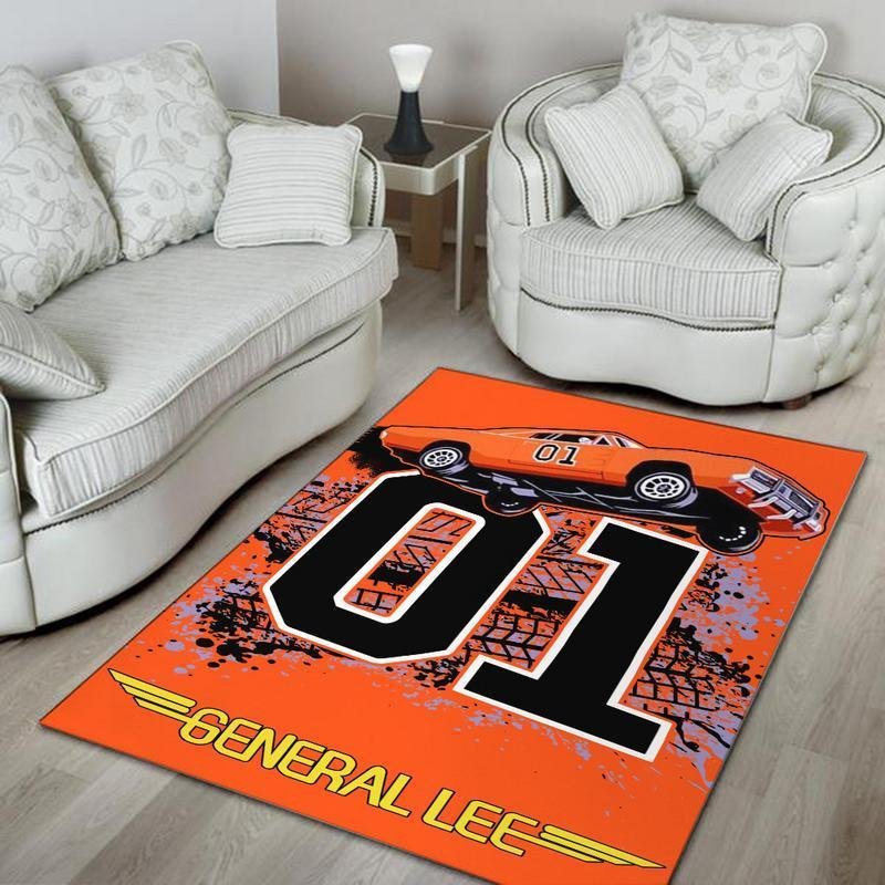 Doh Rug General Lee the Dukes of Hazzard Good Ole Boy Dodge