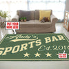 Personalized Sport Bar Rug 06372