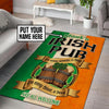Personalized Irish Pub Rug 06776