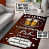 Personalized Neighborhood Pub Rug 05829
