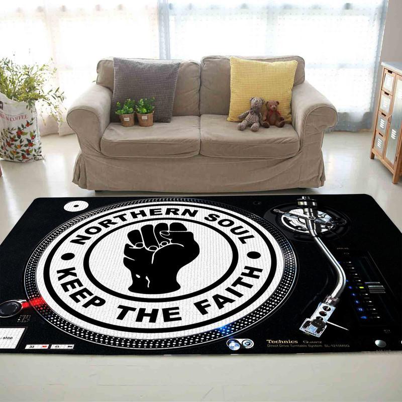 Northern Soul Keep the Faith Rug 05749