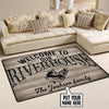 Personalized Welcome to River House Rug 05570