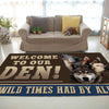 Welcome to Our Den Rug 05850