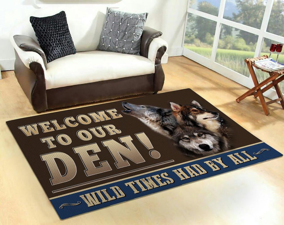 Welcome to Our Den Rug 05850