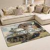 M4a3 (76) Sherman Tank Rug 05111