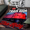 Personalized Mkt Missouri���kansas���texas the Katy Railroad Rug