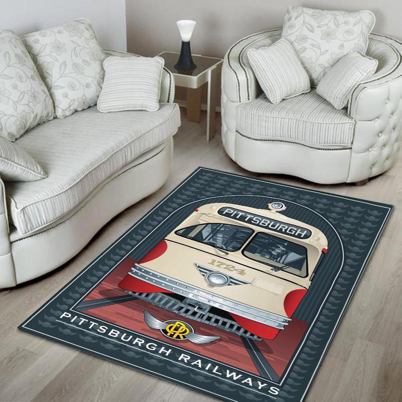 Pittsburgh Rug Pittsburgh Railroad Railway 04936