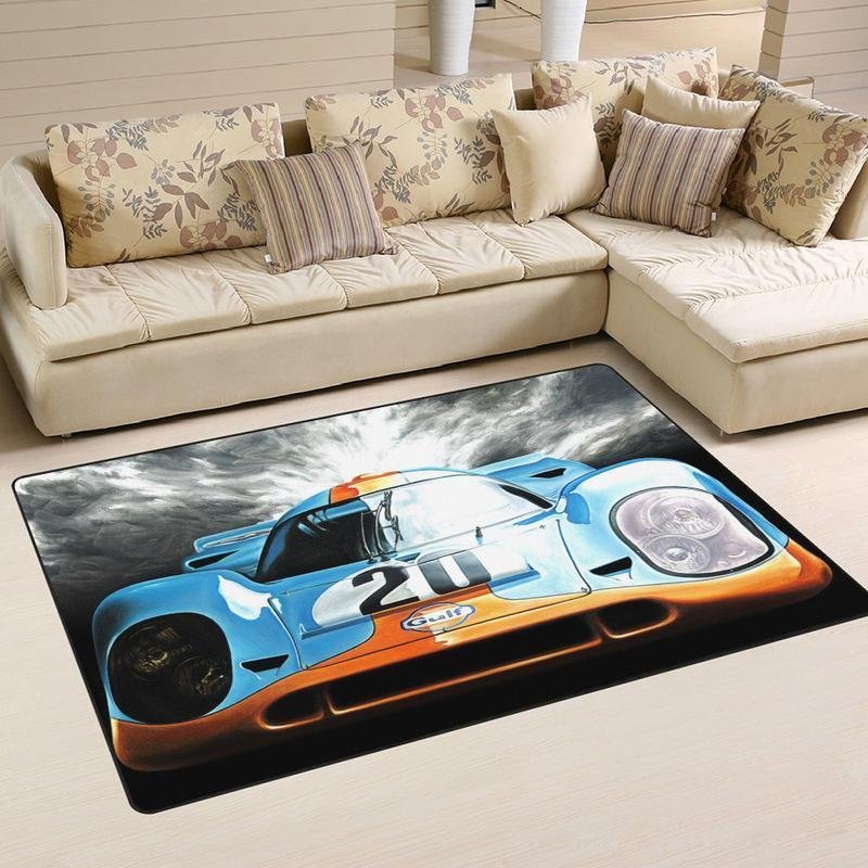 Lemans Rug Gulf Racing Lemans Steve Mcqueen 02078