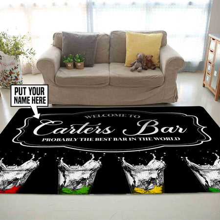 Personalized Bar Runner Shots Glasses Party & Cocktail Club Beer