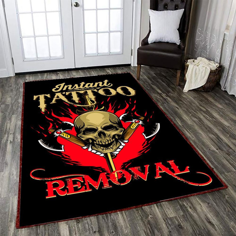 Instant Tattoo Removal Here Rug 06042