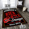 Personalized Rock and Roll Lounge Rug 05959