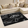 Krider Rug Knight Rider Kitt Trans Am 02433