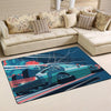 Btf Rug Back to the Future Marty Mcfly Delorean Dmc Bttf 02191