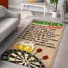 Man Cave Rules Rug 06074