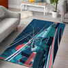 Btf Rug Back to the Future Marty Mcfly Delorean Dmc Bttf 02191
