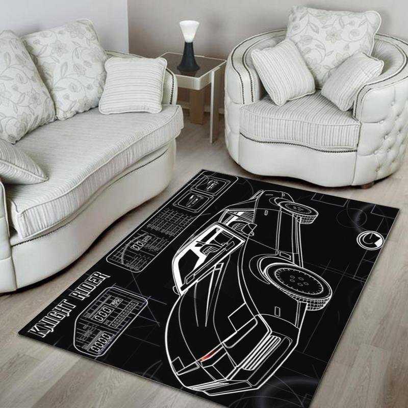 Krider Rug Knight Rider Kitt Trans Am 02433