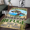 Personalized Welcome to Duck Camp Rug 06162