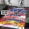 U.s. Air Force Personalized Rug 05340