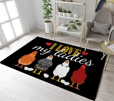 I Love My Ladies Rug 06886