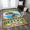 Personalized Welcome to Duck Camp Rug 06162