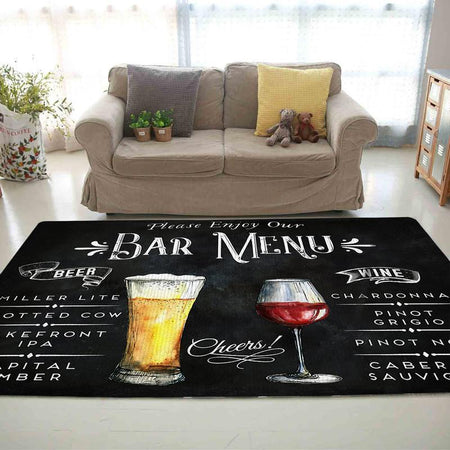 Bar Menu Rug 06464