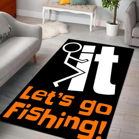 Let's Go Fishing Rug 06151