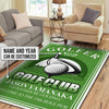 Personalized Golfer 19th Hole Club Rug 07121
