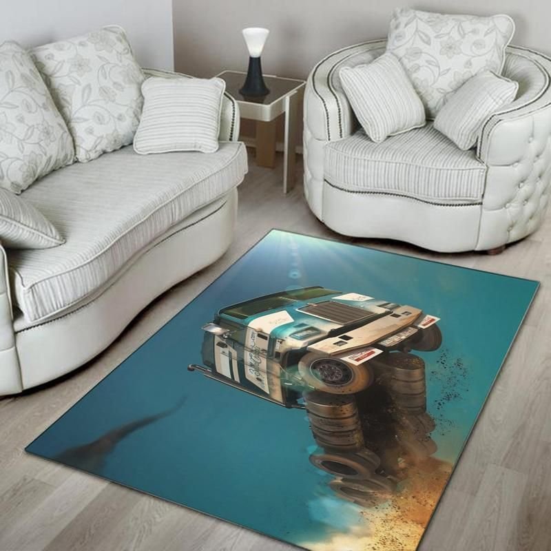 Truckdriver Rug Truck Driver Cdl 01732