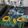 Personalized She Shed Rug 05457