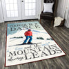 Skiing is a Dance and the Mountain Always Leads Rug 05834