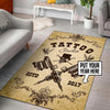 Personalized Tattoo Studio Rug 05604