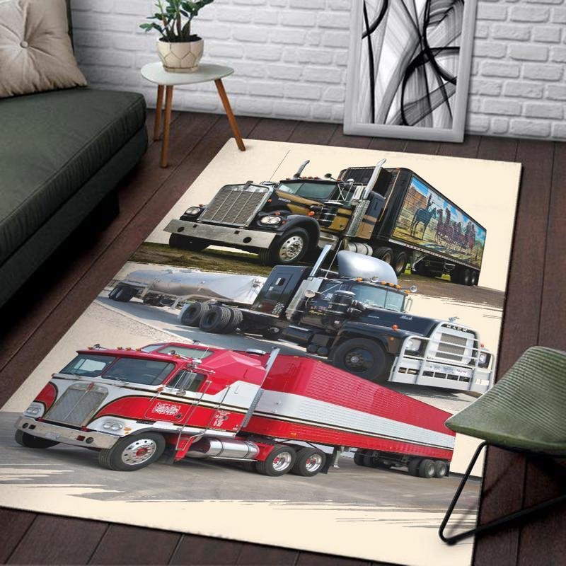 Convoy Rug Convoy Bj and the Bear Smokey and the Bandit Kenworth