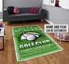 Personalized Golfer 19th Hole Club Rug 07121