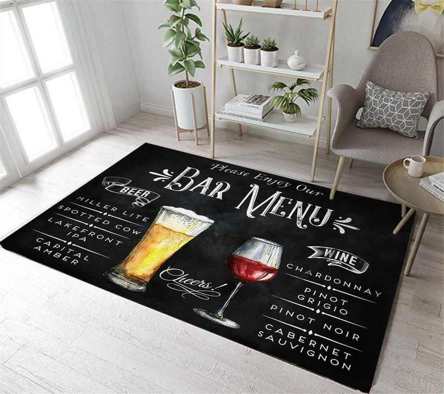 Bar Menu Rug 06464