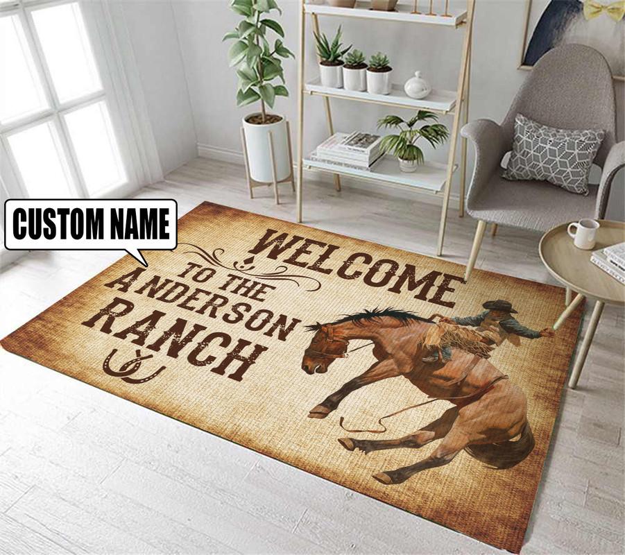 Personalized Ranch Rug 06971