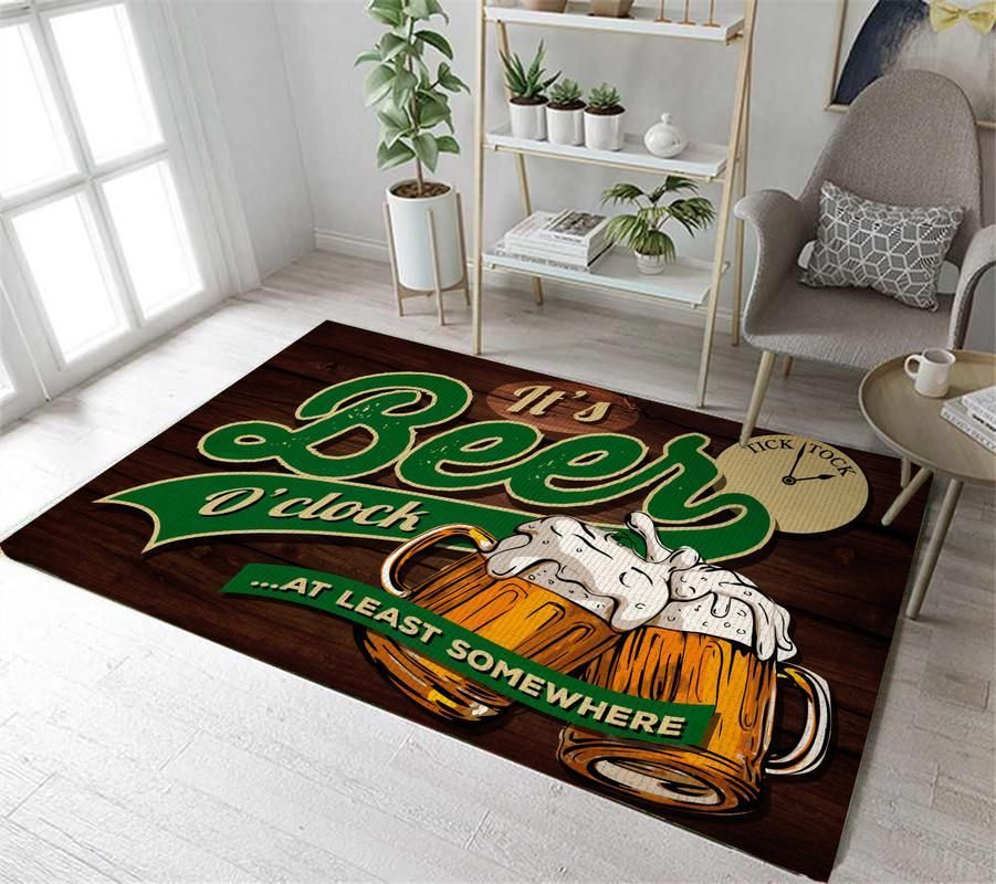 Beer Oclock Rug 06775