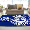 Public Telephone Local Calls Rug 06080
