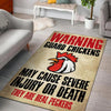 Guard Chickens Rug 05411