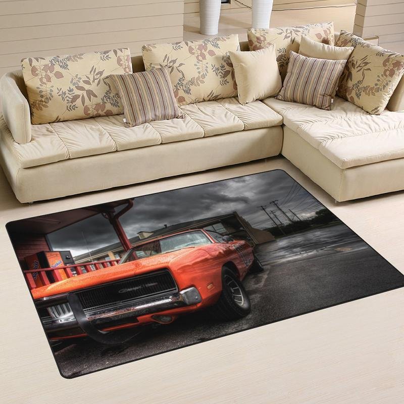 Doh Rug General Lee the Dukes of Hazzard Good Ole Boy Dodge