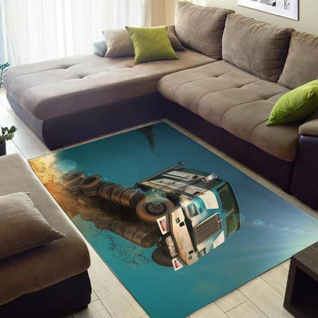 Truckdriver Rug Truck Driver Cdl 01732