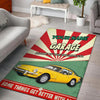 Personalized Garage Rug 06946