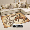 Personalized Ranch Rug 06971