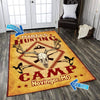 Personalize Vintage Hunting Camp Rug 05221