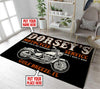 Personalized Motorcycle Service Rug 05771