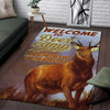 Welcome to Deer Camp Rug 05930